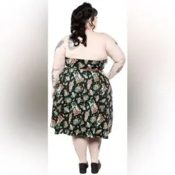 Sourpuss Hallow-Tiki Spooksville Dress - Picture 6 of 6